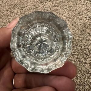 Vintage glass door knob